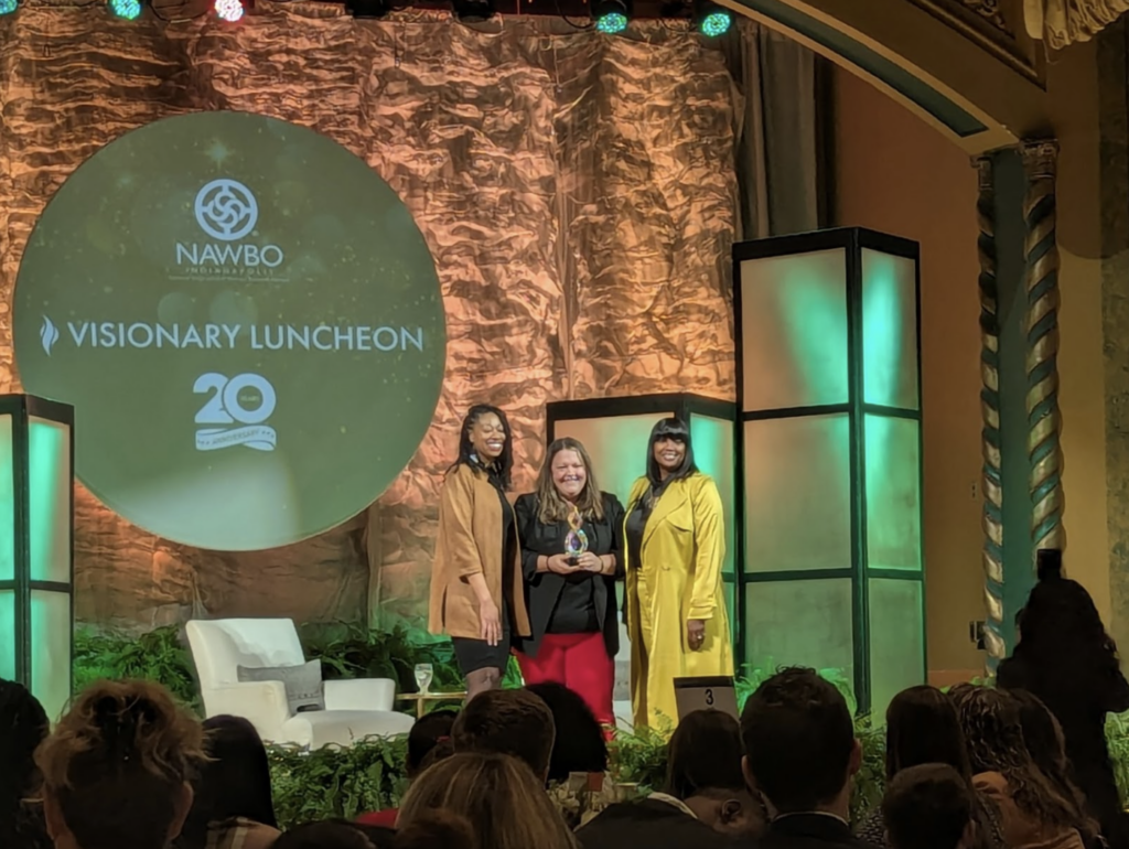 Networking at NAWBO-Indianapolis event